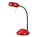 Halogen Desk Lamp - Red