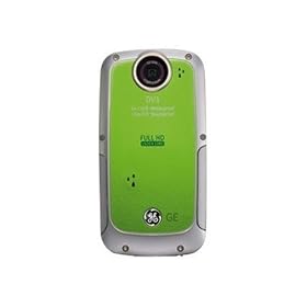 Buy GE DV1-LG Waterproof Shockproof 1080P Pocket Video Camera (Lime Green) by GE now!