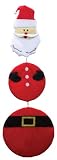 Toland Home Garden 150567 Santa Jumbo Twister, 20-Inch by 5-Feet