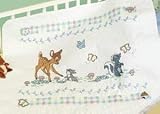 Janlynn Disney Bambi Baby Quilt Stamped Cross Stitch Kit 43X34 1138-90, 1 Item(s)/Order