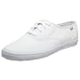 Keds Women's Champion Leather Sneaker,White,8 N