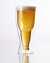 Double-Wall Glass Beer Pilsner 390ml Set Of 2 by Brilliant
