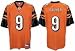 Carson Palmer Jersey: Reebok Orange Replica #9 Cincinnati Bengals Jersey - X-Large
