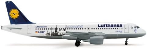 Herpa Wings Lufthansa A320 100 Jahre Hamburg Airport Model Airplane
