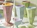 Rosanna Soda Fountain Set of 4 Milkshake Tumblers in a Hexagonal Gift Box