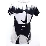 レディー・ガガ　Tシャツ/All Over Face Juniors/ AQT-504M