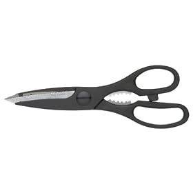Kitchen Craft Multi Purpose Scissors with Stainless Steel Blades, 21cm