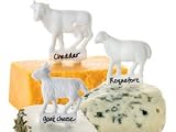 BonJour La Fromagerie Set/6 Porcelain Animal Cheese Markers