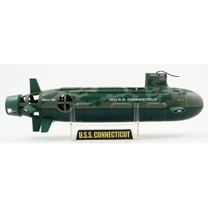 U.S.S. CONNECTICUT Radio Remote Control Electric EP RC Nuclear Submarine by 