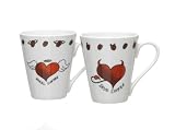Produkt-Bild: Ritzenhoff & Breker 594256 Kaffeebecher-Set Engel / Teufel, 2-teilig