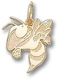 LogoArt Georgie Tech Yellow Jackets Sterling Silver Team Seal Pendant