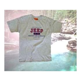Jeep� Authentic T-Shirt (Grey) Large