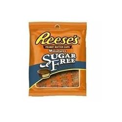 Reeses Sugar Free Peanut Butter Cups Miniatures - 3.3 Oz/ Pack, 12 ea
