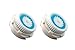 Sonishare Compatible Clarisonic Deep Pore Facial Cleansing Replacement Brush - Mia 1, 2, or 3 (Aria) | SMART Profile | Alpha Fit | Pro | Plus | Radiance Cleansing Systems (2)