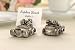 Love's Journey Antique Pewter Getaway Car Placecard Holders