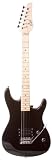 36 Inch Junior Electric Guitar 3/4 Size with Amp Beginner Kit - Black