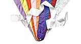 Polychina Silk Dance Streamer Ribbon for Twirling, Worship or Praise Dance, Rhythmic Gymnastics, Color Guard & Band