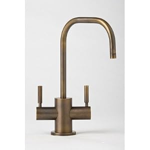 Fulton Hot and Cold Water Filtration Faucet with Lever Handle Finish: Chocolate Bronze Powder Coat