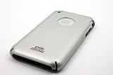 Apple iPhone 1G Soft Polycarbonate Slim fit Case - Silver (Cozip) Made in Korea