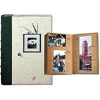 Pioneer Eco Ltd. Series Bound Photo Album, Designer Style Color Covers with Natural Brown Paper Pages, Holds 300 4x6