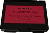 Fingerprint Pad for roll fingerprinting (RED)