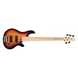 Lakland Skyline Series L5501MTTS 5-Strings Bass Guitar, Three Tone Sunburst