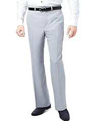 Active Waistband Flat Front Travel Trousers