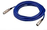 Img Stage Line MEC-100/BL Mikrofonkabel (XLR-Stecker / XLR-Kupplung) 1m blau