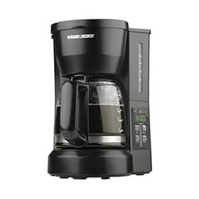 Black and Decker DCM675BF 5-Cup Drip Coffee Programmable Maker with Permanent Filter by Black & Decker