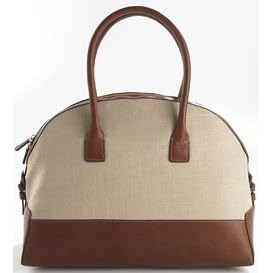 Liz Claiborne Natural Brown Large Satchel Handbag