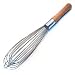 Standard 12" French Whip with Wooden Handle (13-0555)