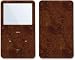 Dark Burlwood Design Skin Decal Sticker for Apple iPod video 30GB/ 60GB/ 80GB Player