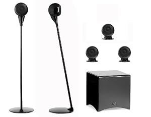 Sistema diffusori 5.1 marca Cabasse Eole 3 nero lucido offerta sistema EOLE 3 acquista EOLE3 su trovi.net