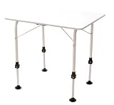 Royal Adjustable Height Table (80W x 60D x 55.5 - 76.5H cm) Outdoor Living