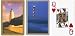 Large Print Playing Cards - Lighthouse - Congress - 2 Deck Gift Set