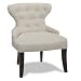 Avenue Six 250029 Curves Hour Glass Chair - Oyster