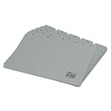 Produkt-Bild: Register A-Z aus Kunststoff DIN A5, quer, 25-tlg.