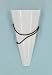 Medline Stylish Lamp Collection - Wrought Iron/Ceramic Floor Lamp Dark Rust finish 59