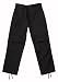 Black Wide-Leg BDU Pants with Zipper Fly, Cargo Pants Black Wide-Leg BDU Pants with Zipper Fly, Cargo Pants