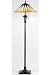 Gotham Floor Lamp Glass Vintage Bronze