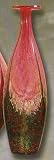 Pink Flamingo Tall Neck Bottle Vase