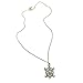 Gold Tone Purple Crystal Turtle Pendant Necklace