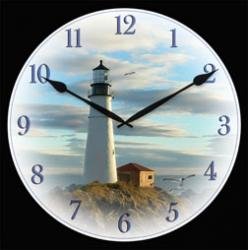 Ashton Sutton Lighthouse Wall Clock