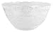 Clear 12 Quart Elegantly Designed Punch Bowl - 1 Count