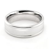 Platinum wedding bands 6mm fancy