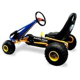 Go-Kart Pedal-Operated Ride-On Car - Blue