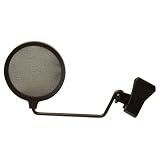 Black Pop Shield With Spring Loaded Clip