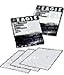 Eagle 102-0180 - 9x11 Silicon Carbide Flexible-Back Waterproof Sheets - Grit P180 - 50 shts/sleeve