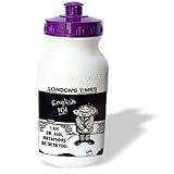 Londons Times Star Wars and Star Trek Cartoons - Dr. Jedi Metaphors Be With You - Water Bottles