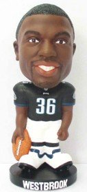 Philadelphia Eagles Brian Westbrook Alternate Forever Collectibles Knucklehead Bobble Head